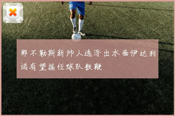 那不勒斯新帅人选浮出水面伊达利诺有望接任球队教鞭