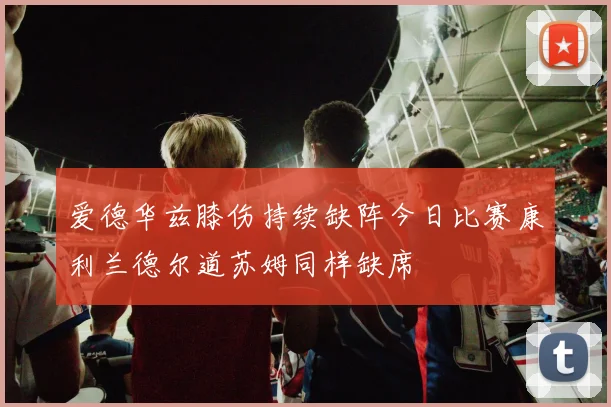 爱德华兹膝伤持续缺阵今日比赛康利兰德尔道苏姆同样缺席