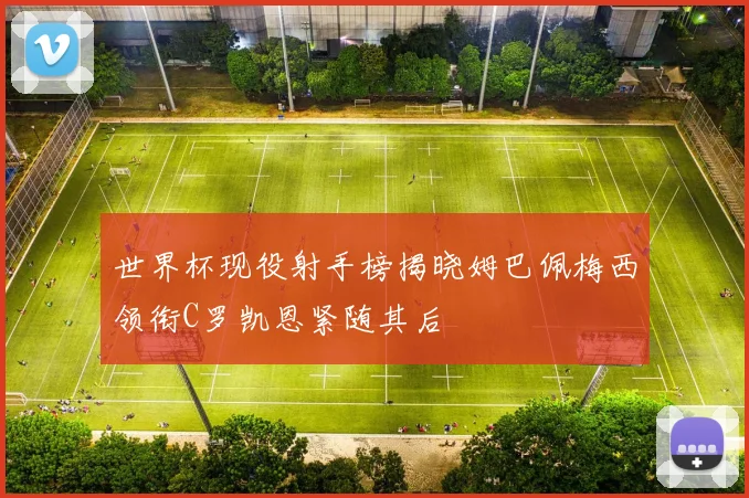 世界杯现役射手榜揭晓姆巴佩梅西领衔C罗凯恩紧随其后